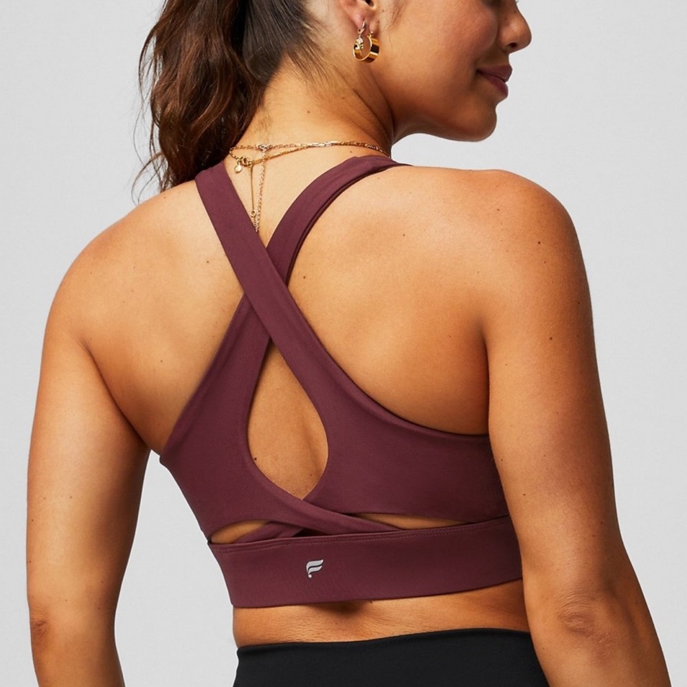 Size large Fabletics no bounce sports bra
